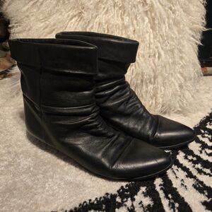 Jennifer Moore Black Ankle Boots